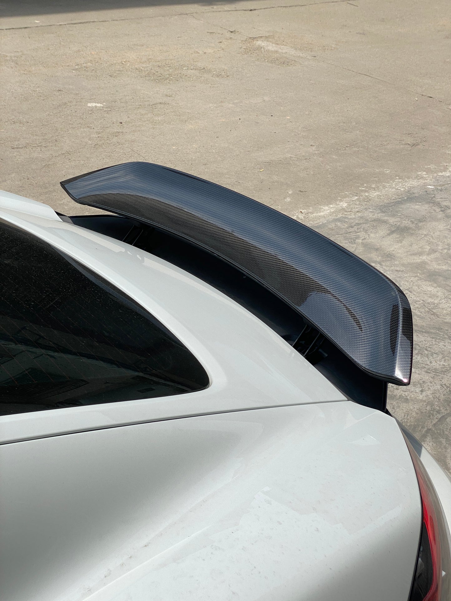 Porsche 718 Cayman GT4 Style Carbon Fiber Duck Wing