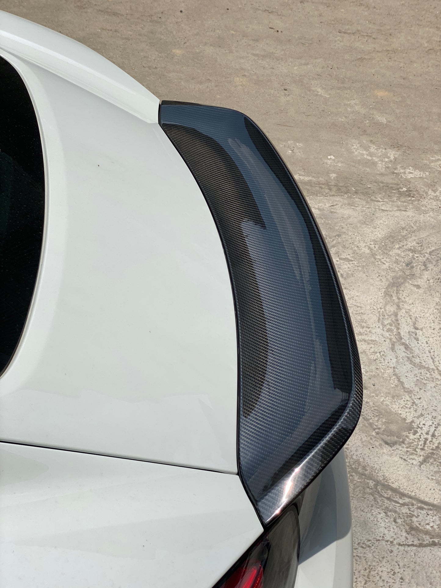 Porsche 718 Cayman GT4 Style Carbon Fiber Duck Wing