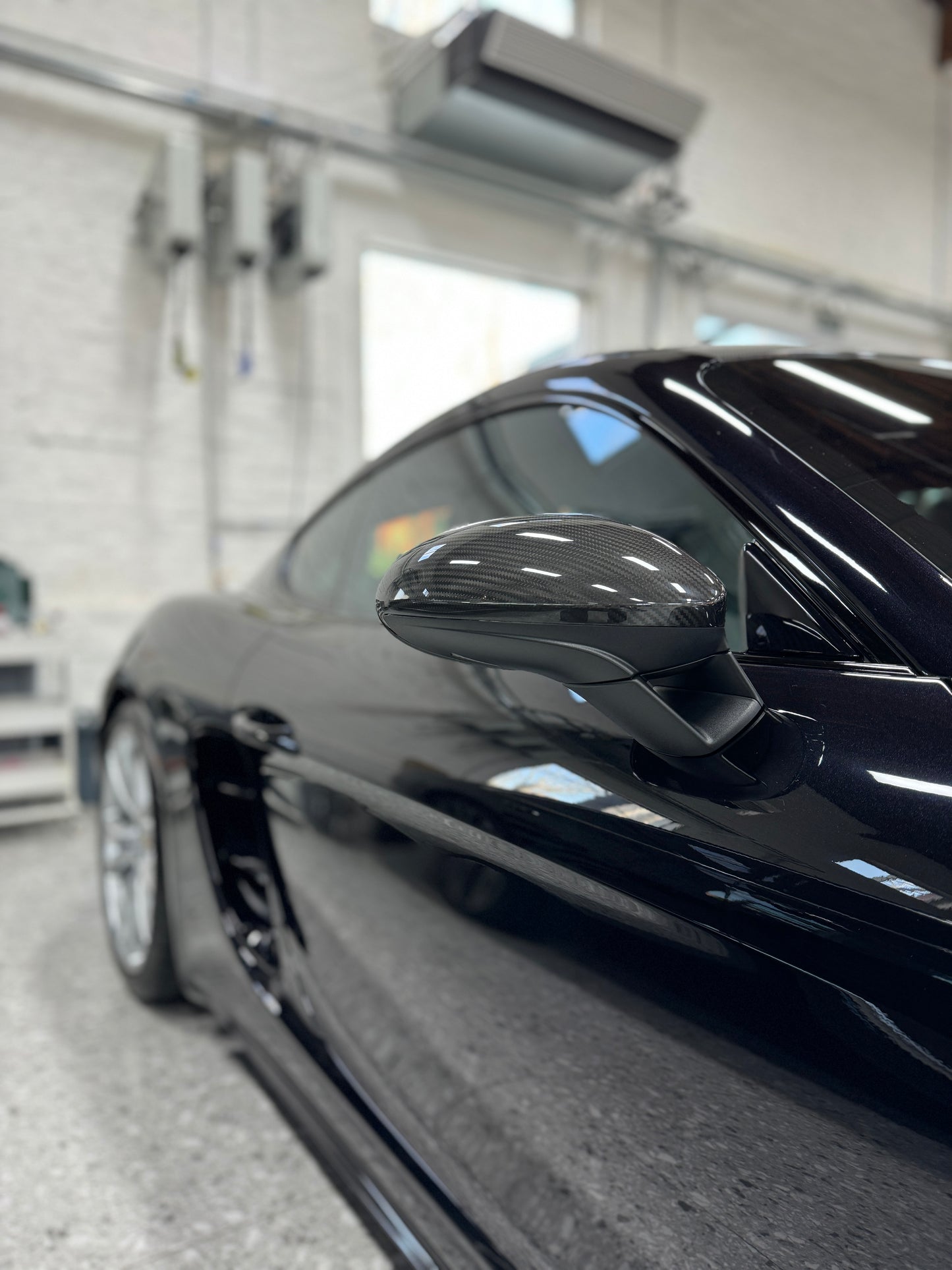 Porsche Carbon Fiber Rearview Mirror