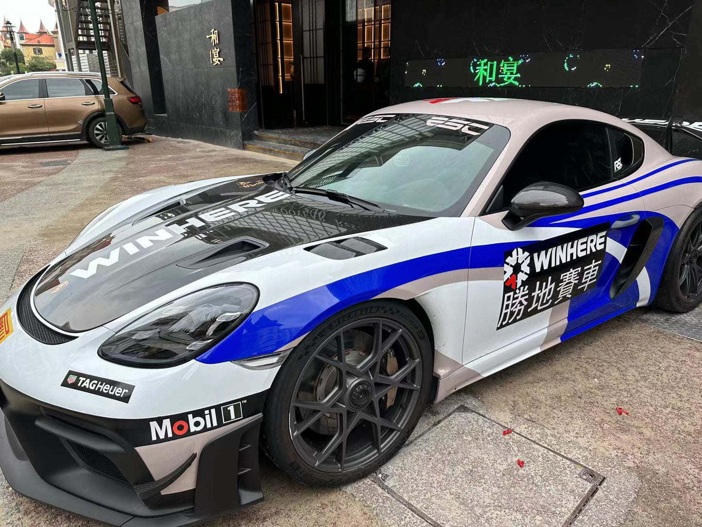 Porsche GT4RS、Spyder RS Carbon Fiber Fender Air Outlet