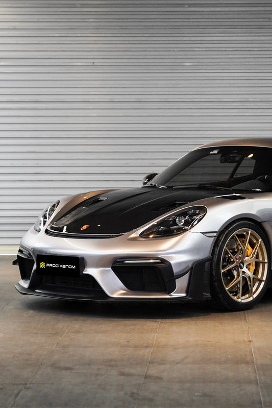 Porsche 718 GT4、GT4RS Style Front Bumper