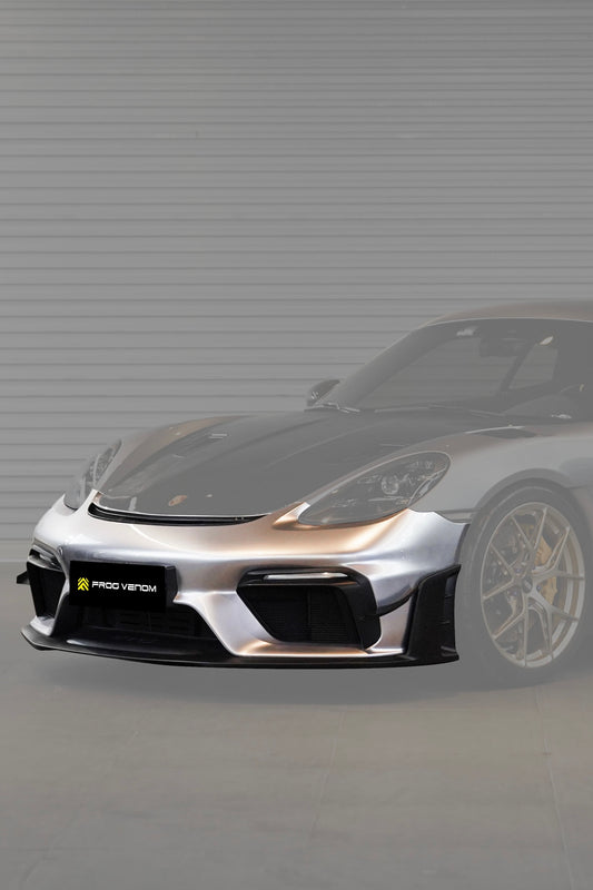 Porsche 718 GT4、GT4RS Style Front Bumper