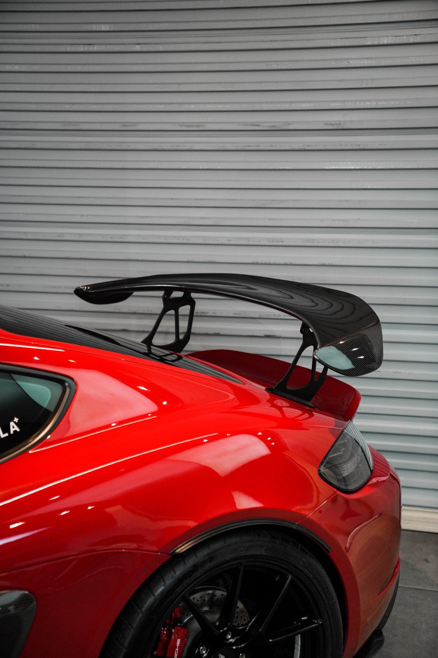 Porsche 718 Cayman GT4 Carbon Fiber Rear Spoiler