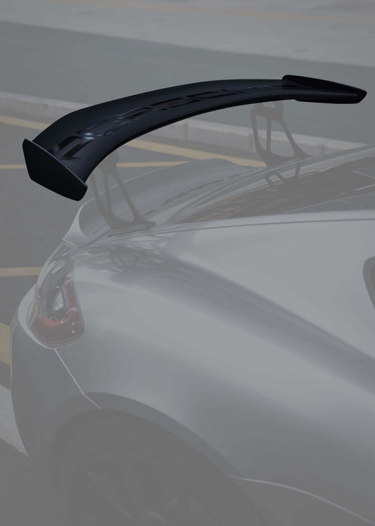 Porsche 981 Cayman GT4 Carbon Fiber Rear Spoiler