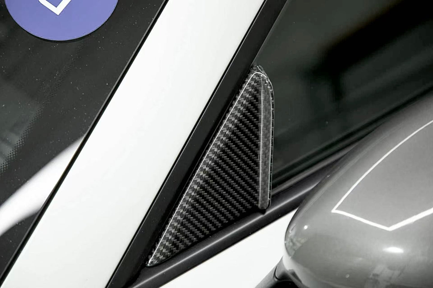 Porsche Carbon Fiber Rearview Mirror