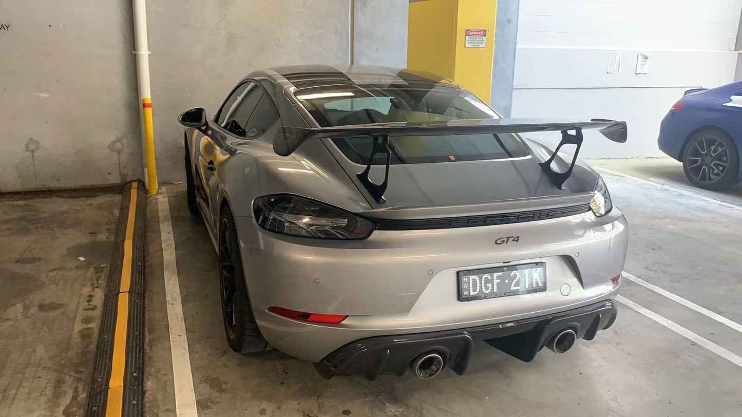 Porsche 981 & 718 Cayman GT4 Wing Risers