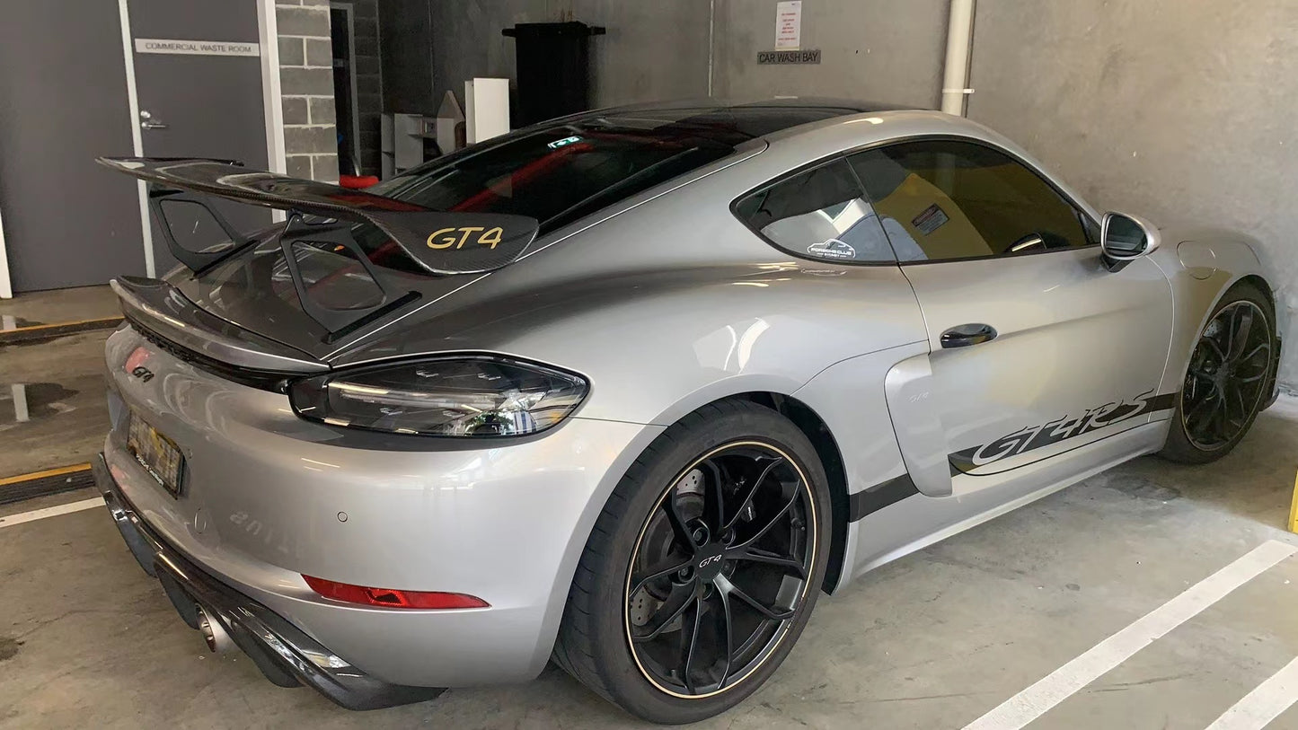 Porsche 981 & 718 Cayman GT4 Wing Risers
