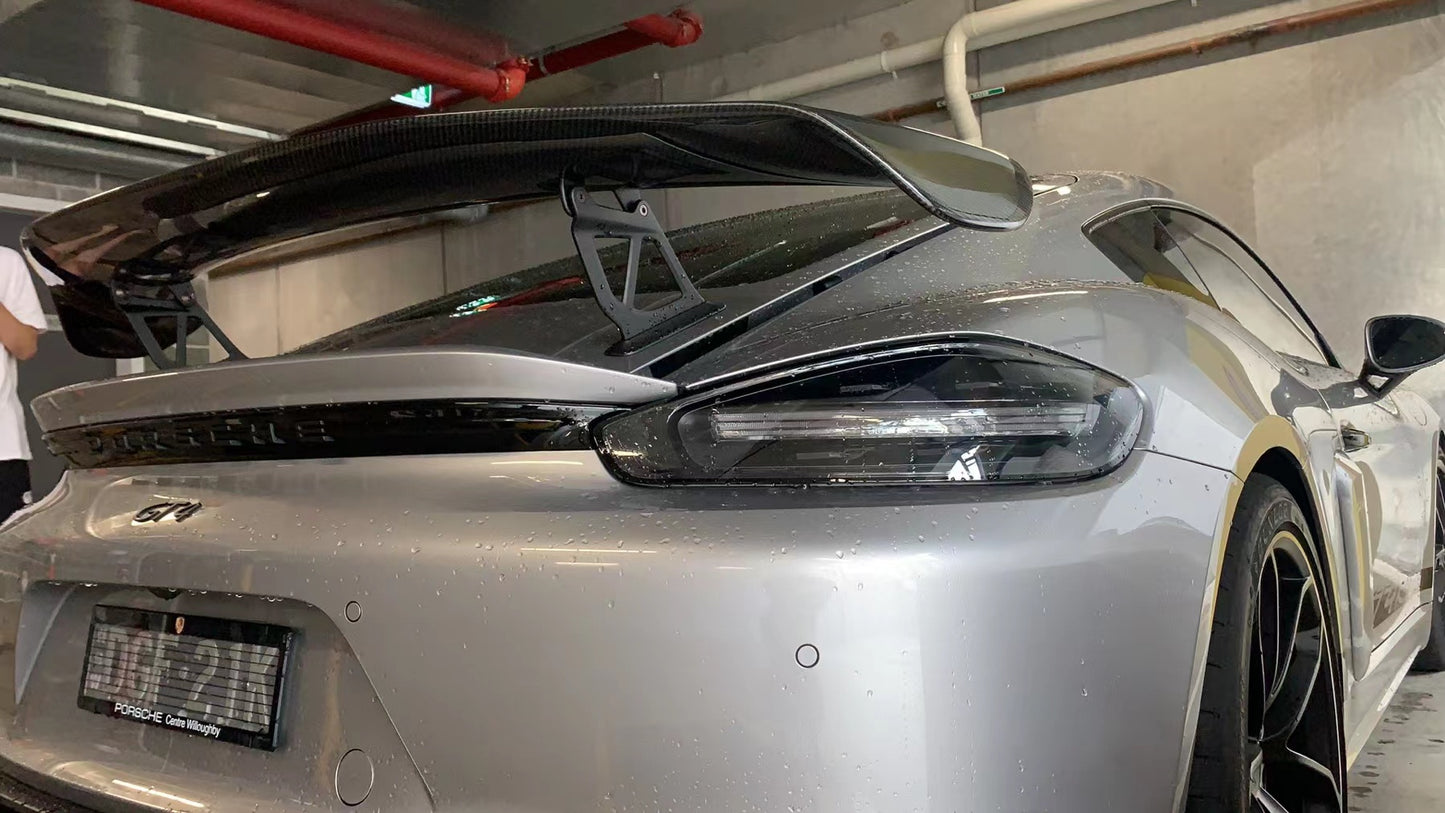 Porsche 718 Cayman GT4 Carbon Fiber Rear Spoiler