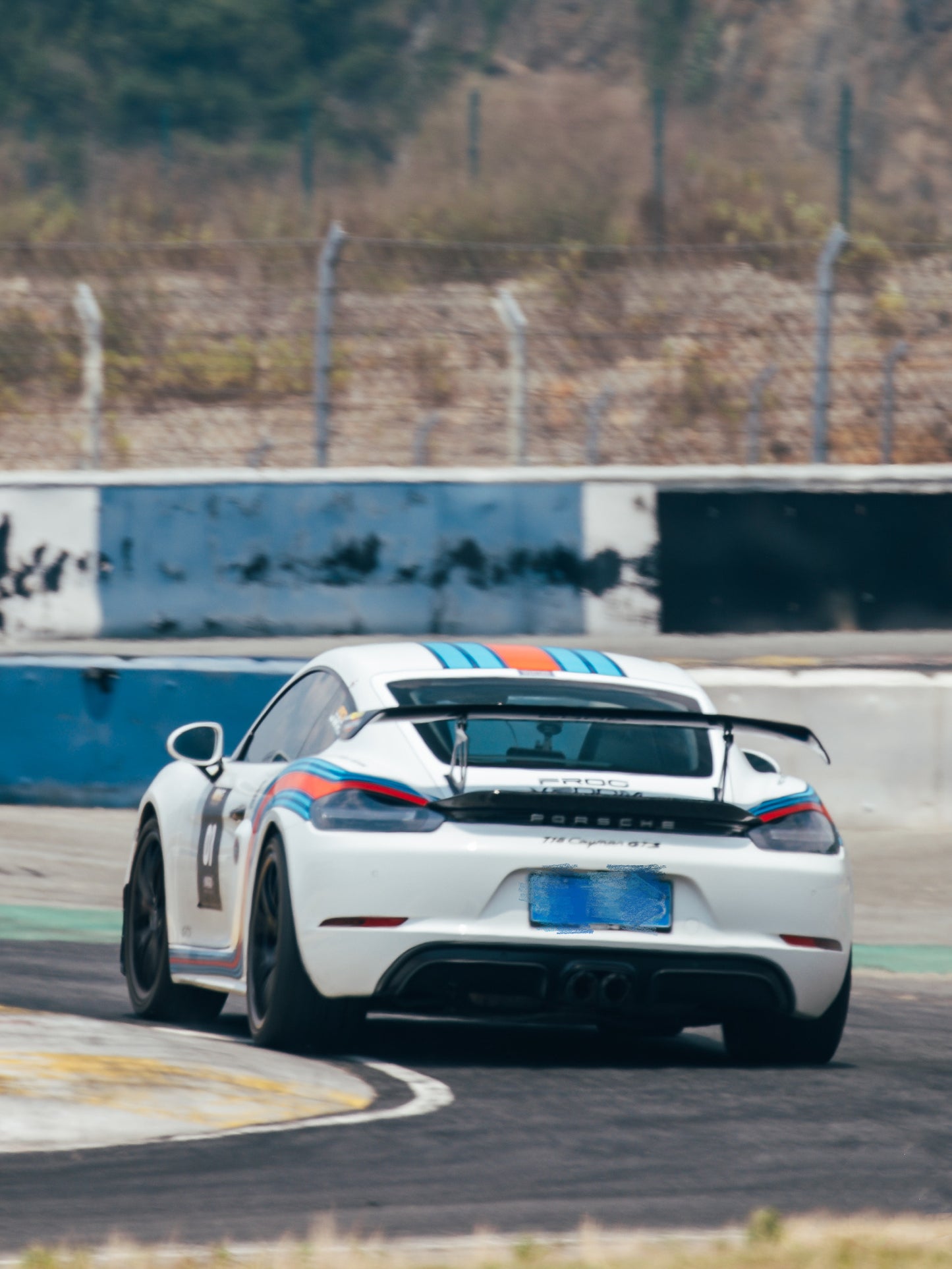 Porsche 981 & 718 Cayman GT4 Wing Risers