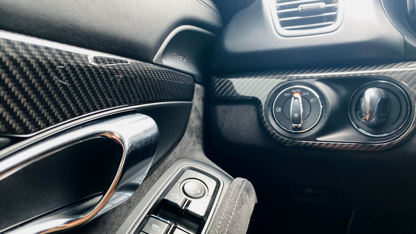 Porsche 981 & 718 Carbon Fiber Interior Trim Kit