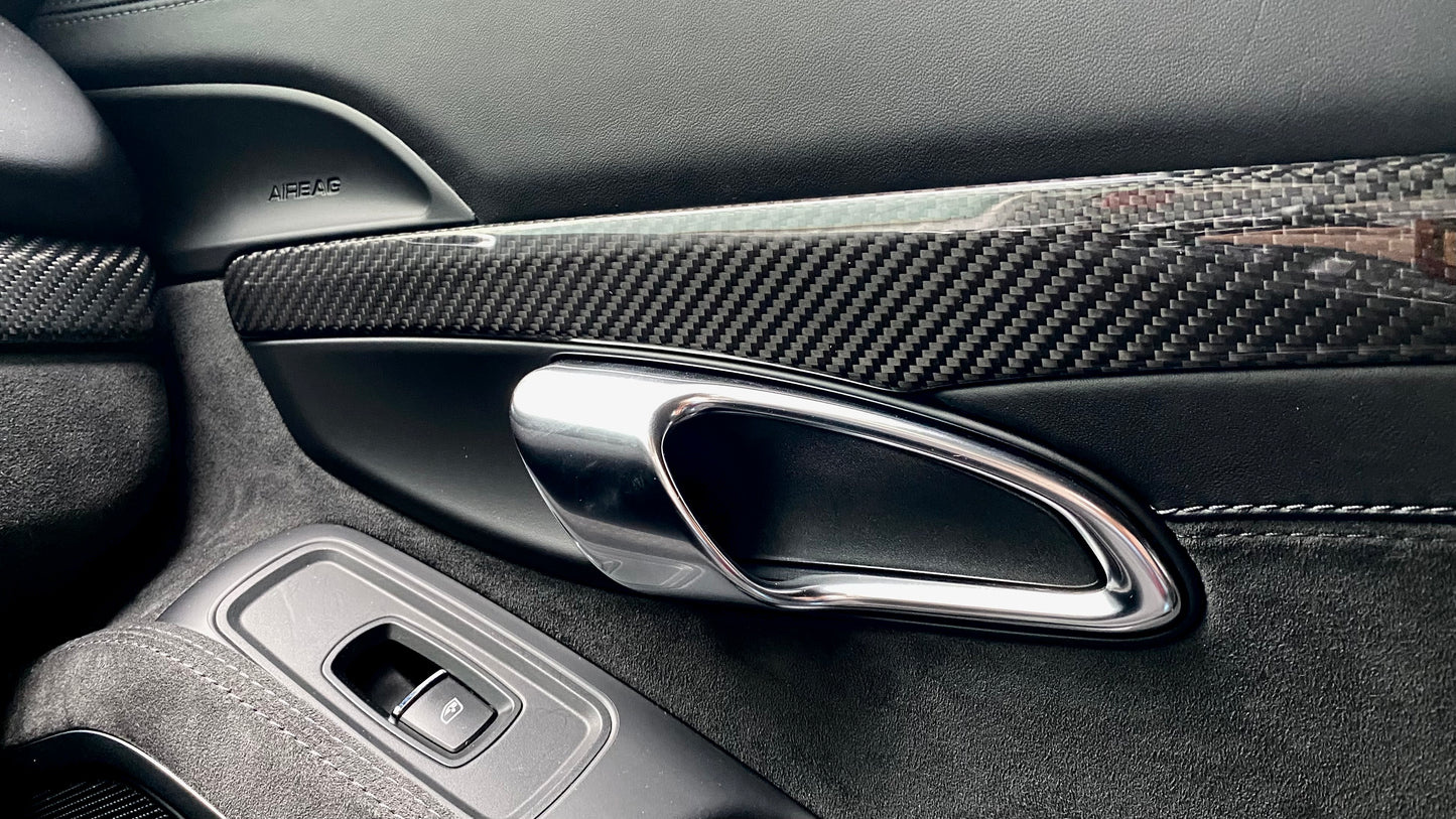Porsche 981 & 718 Carbon Fiber Interior Trim Kit