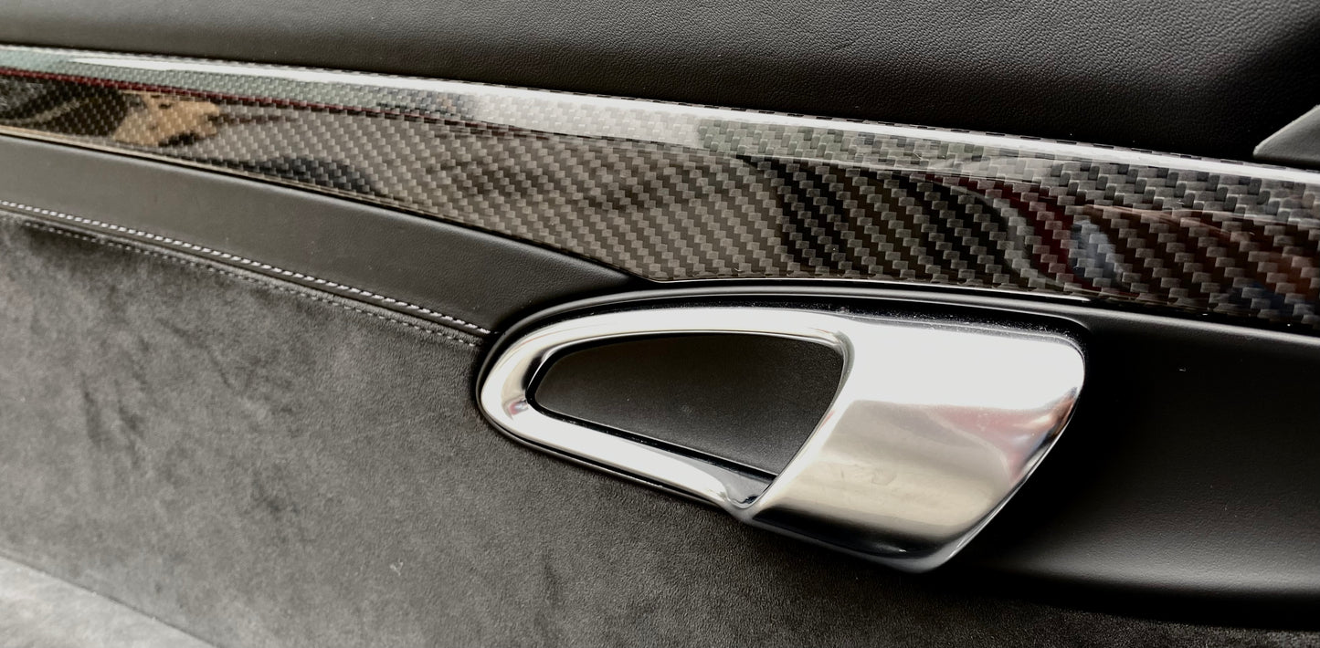 Porsche 981 & 718 Carbon Fiber Interior Trim Kit
