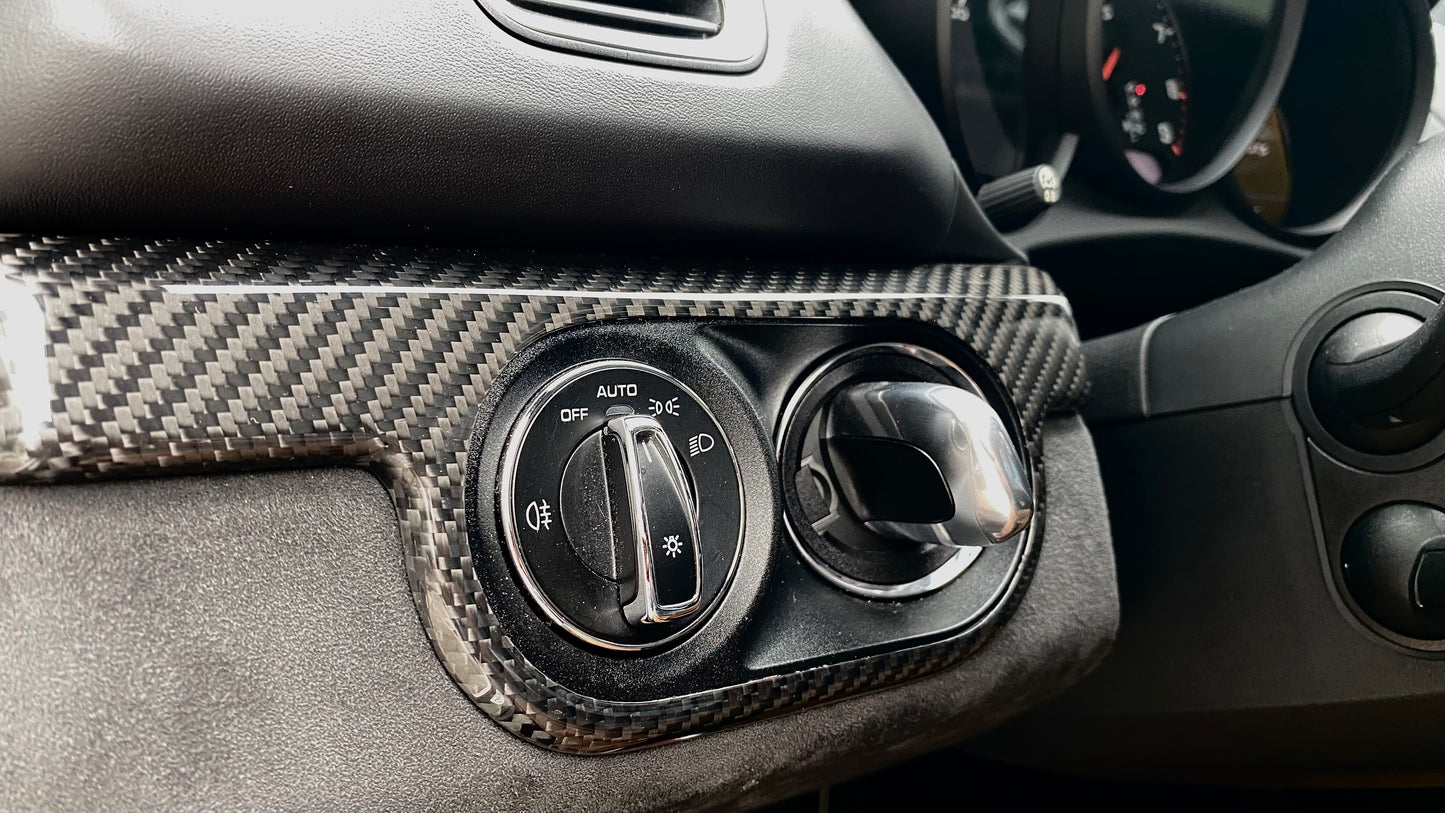 Porsche 981 & 718 Carbon Fiber Interior Trim Kit