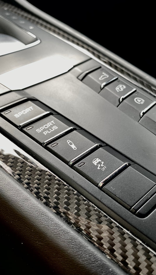 Porsche 981 & 718 Carbon Fiber Interior Trim Kit