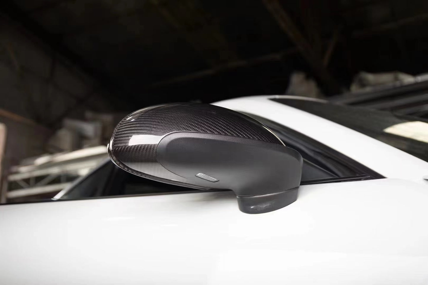 Porsche Carbon Fiber Rearview Mirror