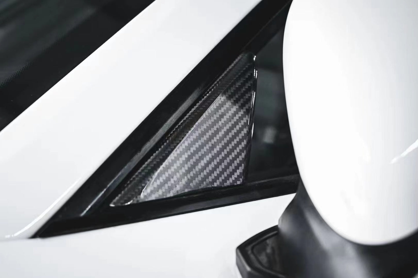 Porsche Carbon Fiber Rearview Mirror