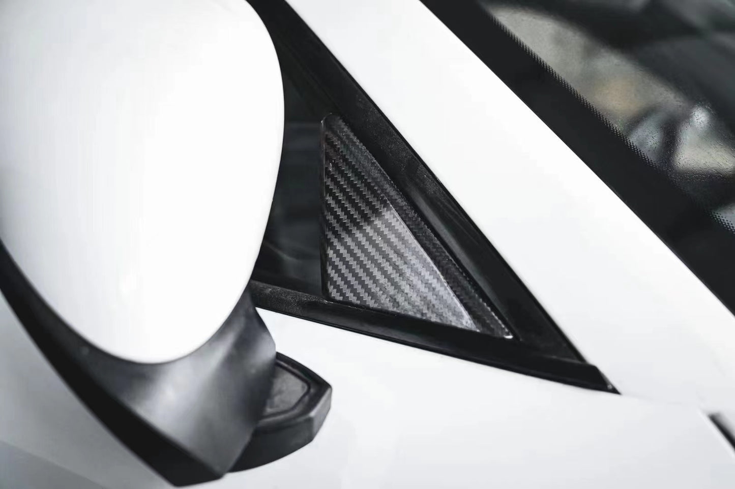 Porsche Carbon Fiber Rearview Mirror