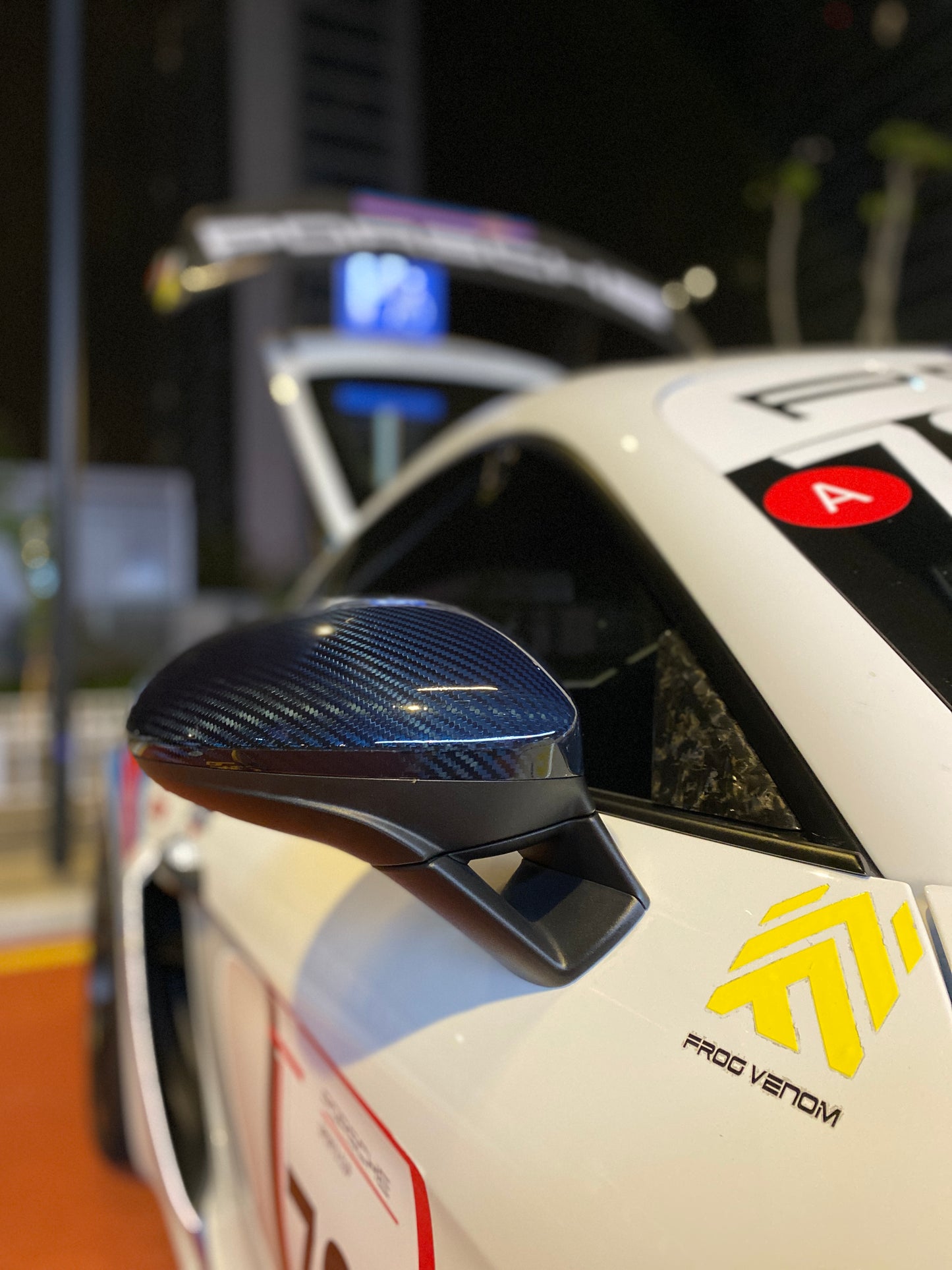 Porsche Carbon Fiber Rearview Mirror