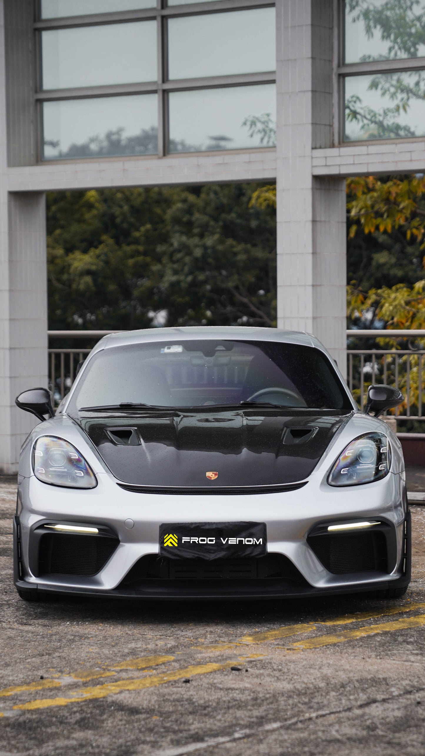 Porsche 718 GT4、GT4RS Style Front Bumper