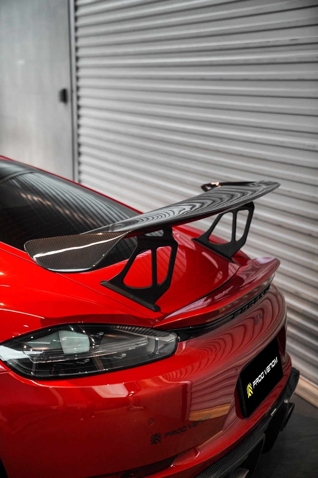 Porsche 981 & 718  Cayman GT4  Wing Risers