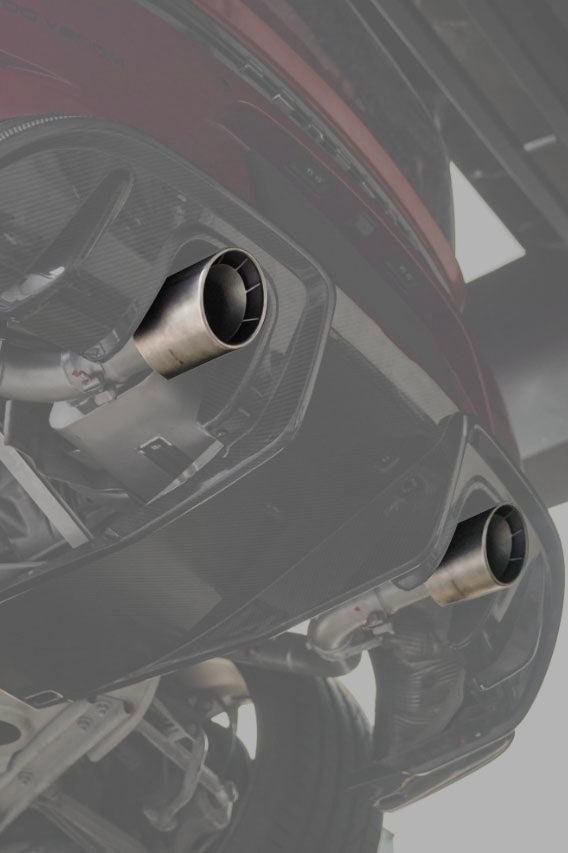 Porsche RS Titanium Alloy Exhaust Tip