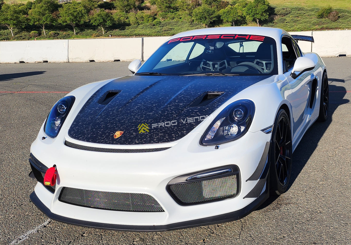 Porsche Weissach Style Carbon Fiber Hood