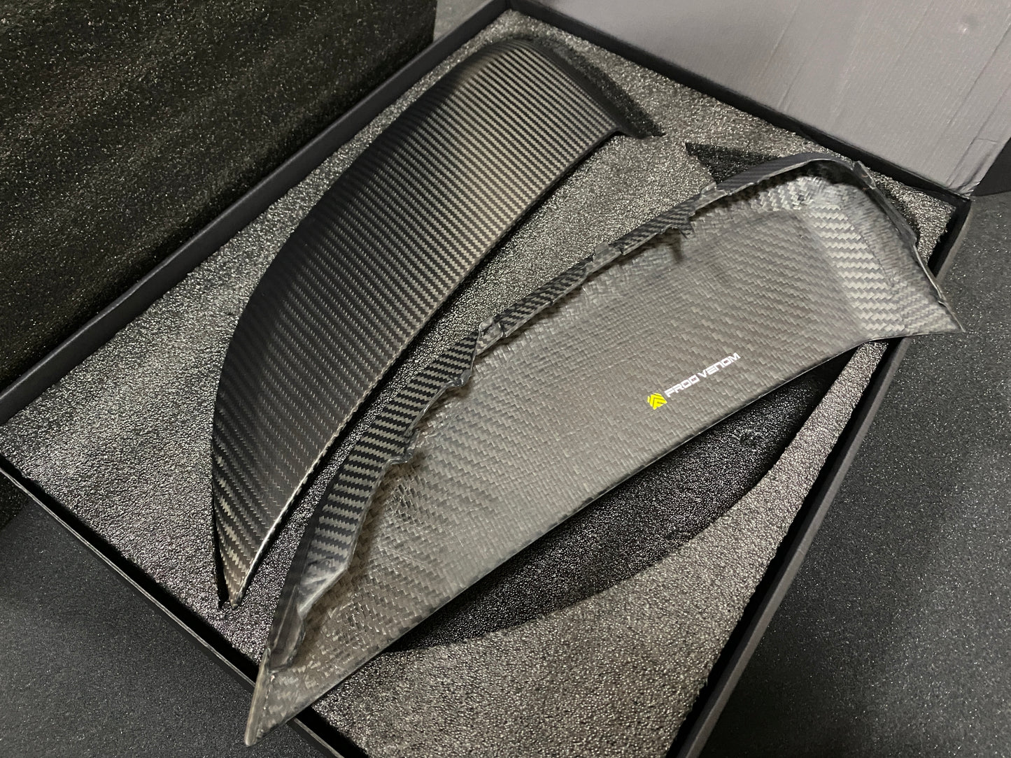 Porsche GT4RS Style Carbon Fiber Side Air Inlet Cover