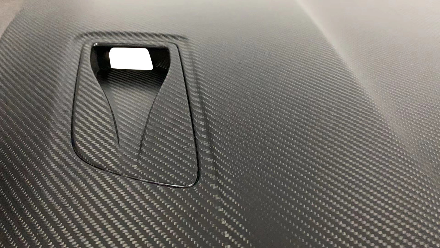 Porsche Weissach Style Carbon Fiber Hood