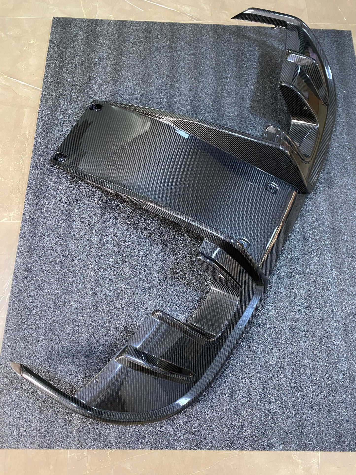 Porsche 718 GT4、GT4RS Carbon Fiber Rear Diffuser