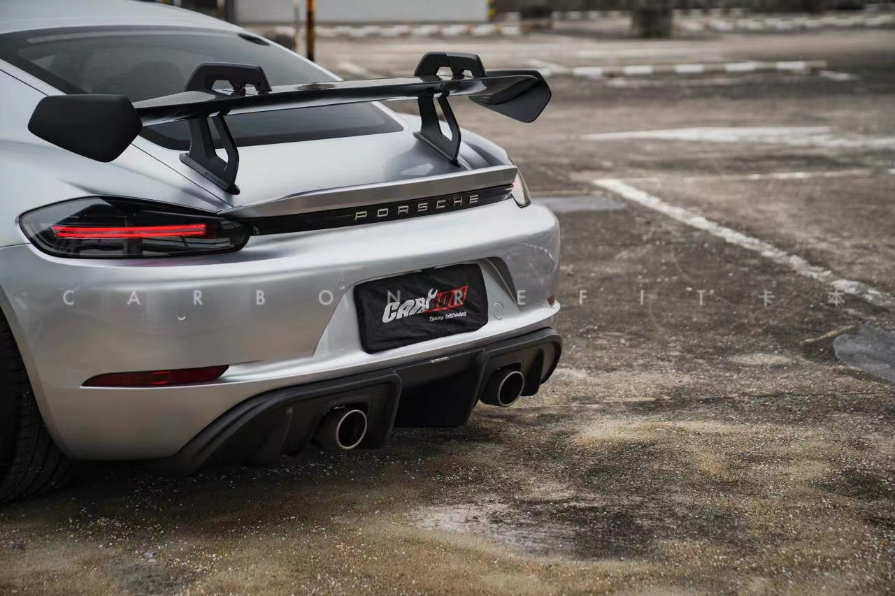 Porsche 718 GT4、GT4RS Carbon Fiber Rear Diffuser